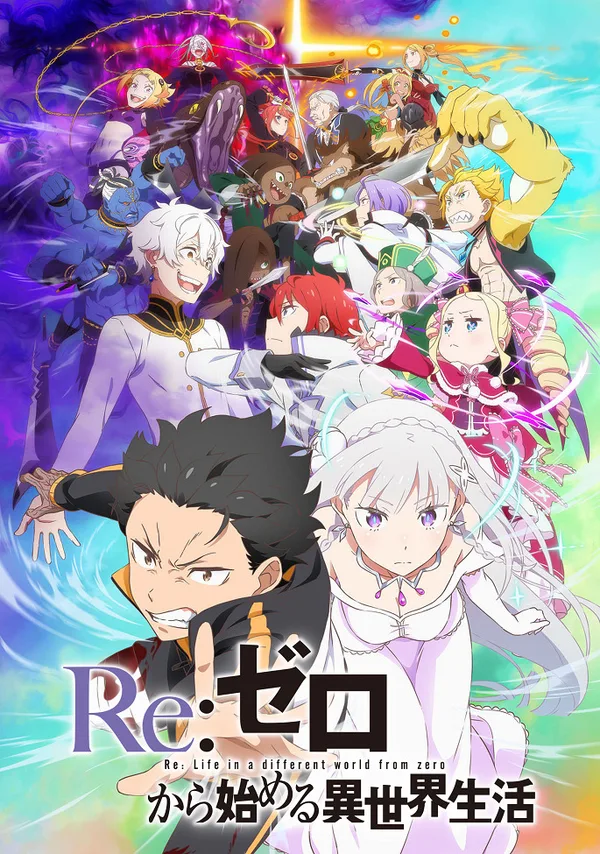Постер: Re:Zero. Жизнь с нуля в альтернативном мире 3