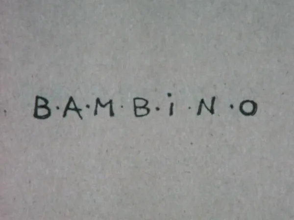 Постер: Бамбино