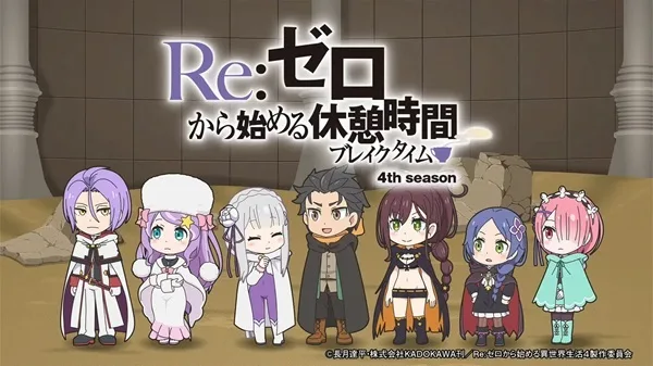 Постер: Re:Zero. Перерыв с нуля 4